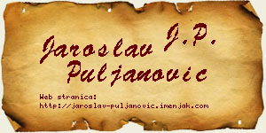 Jaroslav Puljanović vizit kartica
